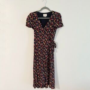 Sezane wrap dress, size FR 38 (US 6), excellent condition